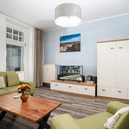Kuestenkind-binz-|-villa-strandidyll-fewo-4-75m²-meerblick-2-balkone Apartman *